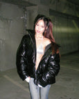 Generation 1 Leather Puffer (Noir)