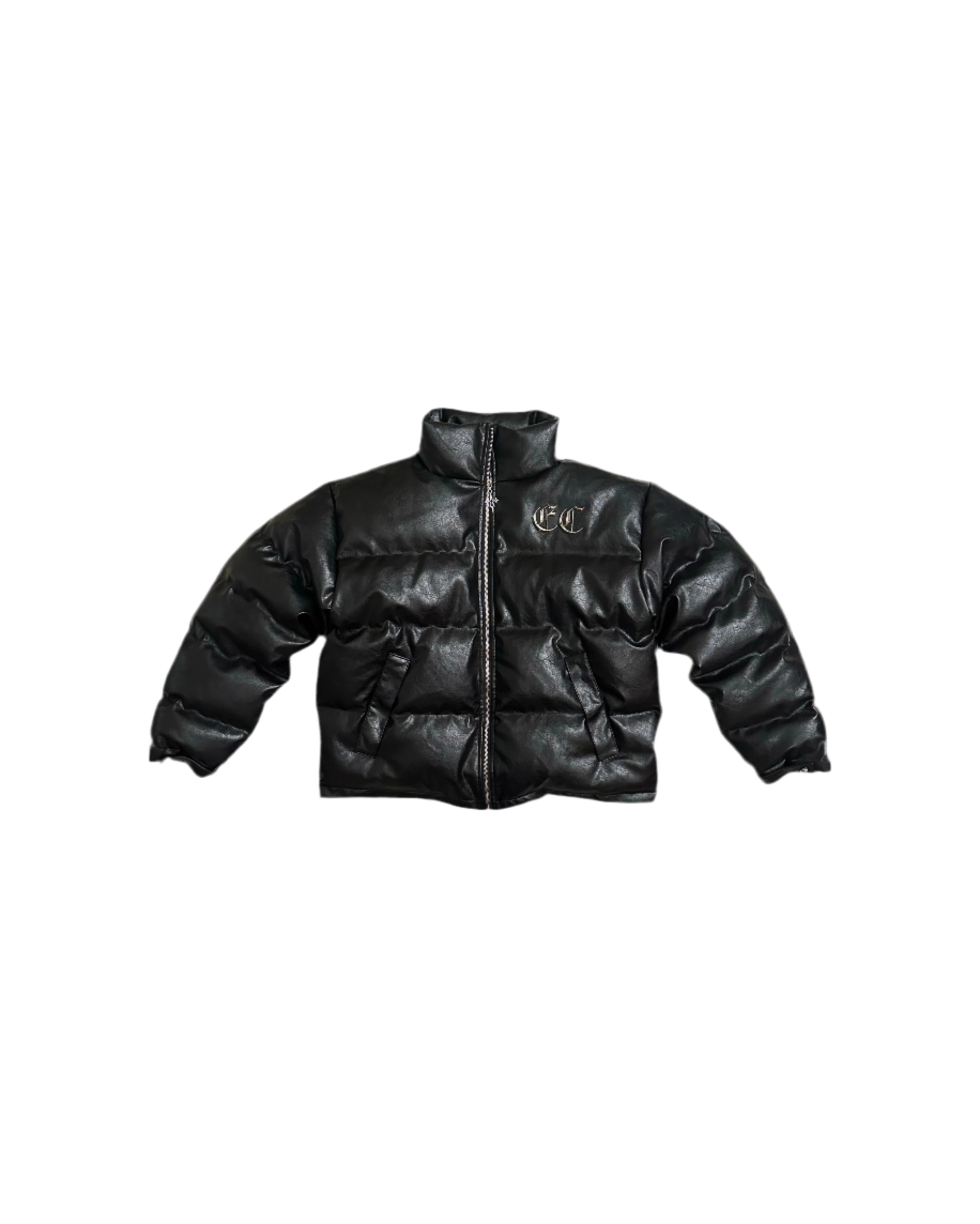 Generation 1 Leather Puffer (Noir)